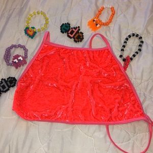 Rave crop top
